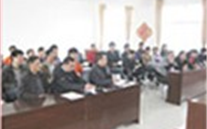 汶上公司组织全体干部职工观看学习《感动中国2010、2011颁奖晚会》